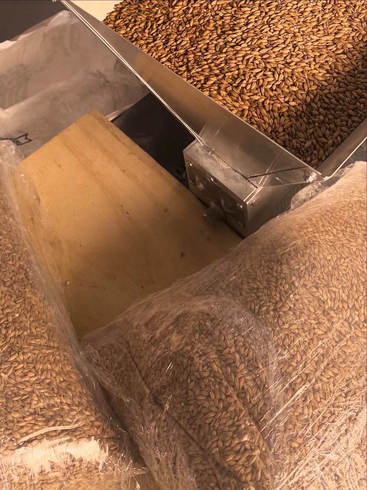 Malta y grano para elaboración artesanal